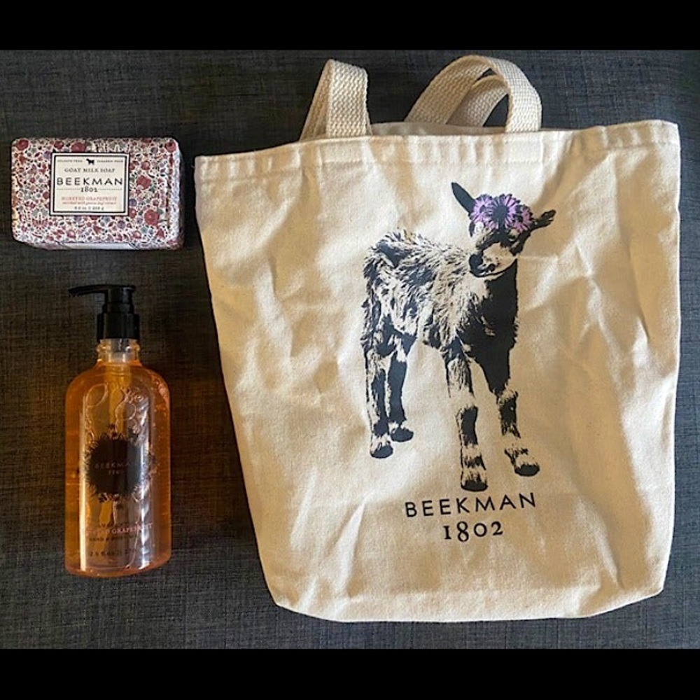 Beekman 1802 Full Size Honeyed Grapefruit Set & Limited Edition Tote Bag *BONUS*